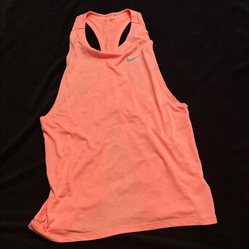 Nike Women's orange Racerback Tank Top